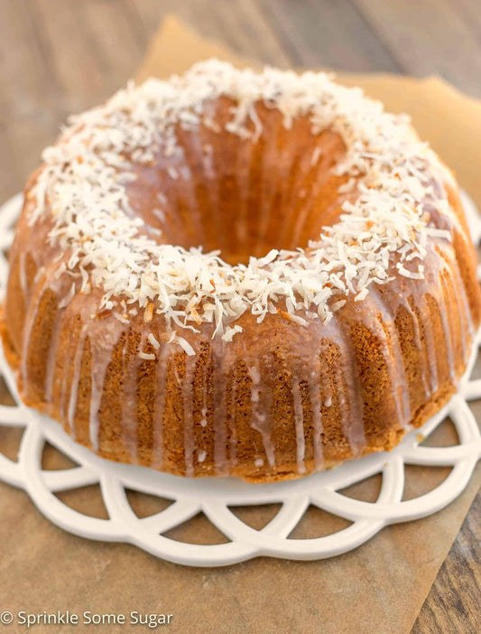 Coconut Rum Pound Cake