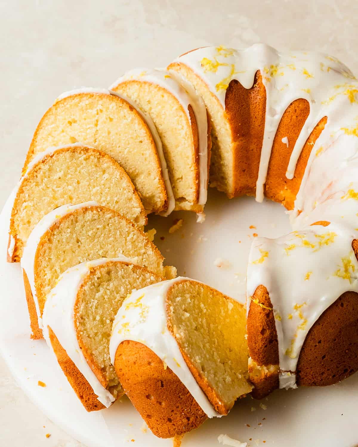 Zesty Lemon Dream Pound Cake