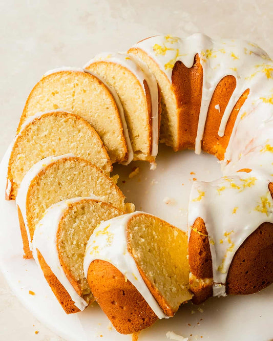 Zesty Lemon Dream Pound Cake